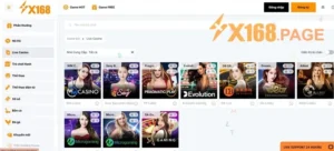 live casino x168