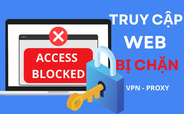 truy cập web bị chặn 